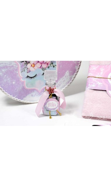 Trusou pentru fetite cu unicorn roz si turcoaz Unicorn roz bleu 10